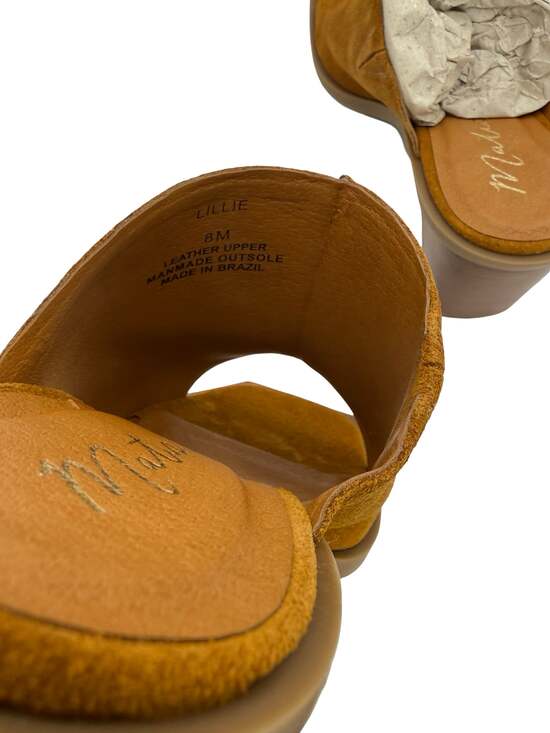 Matisse Sculpted Wedge Sandals - Lillie on QVC - YouTube Matisse Lillie Tobacco Suede Square Toe Wedge Mules Size 8M